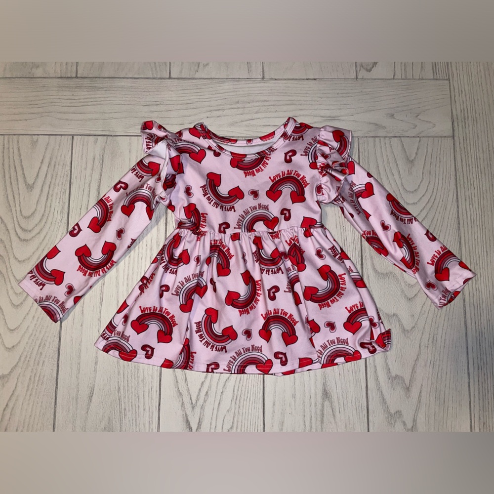 ♥️ Boutique Valentines day peplum top